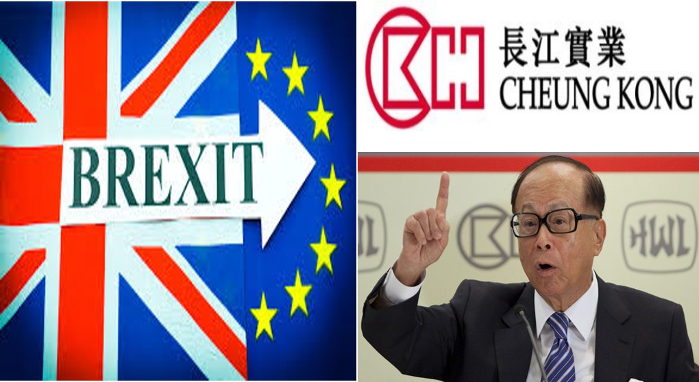 Ein55 Newsletter No 032 - image - Brexit and Li Ka Shing