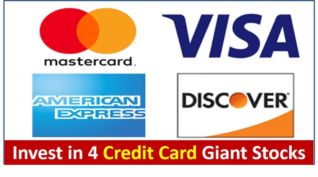 credit card stock visa mastercard amex discover