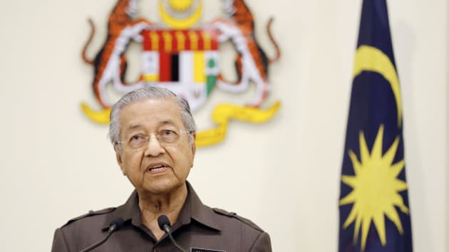 Malaysia stock market crisis Mahathir