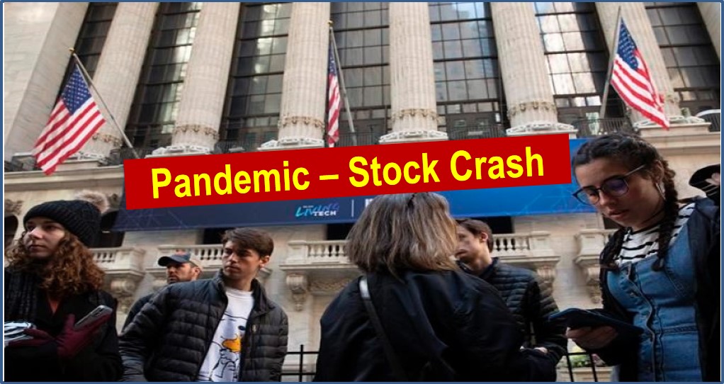 Stock Market Crash with Coronavirus Pandemic