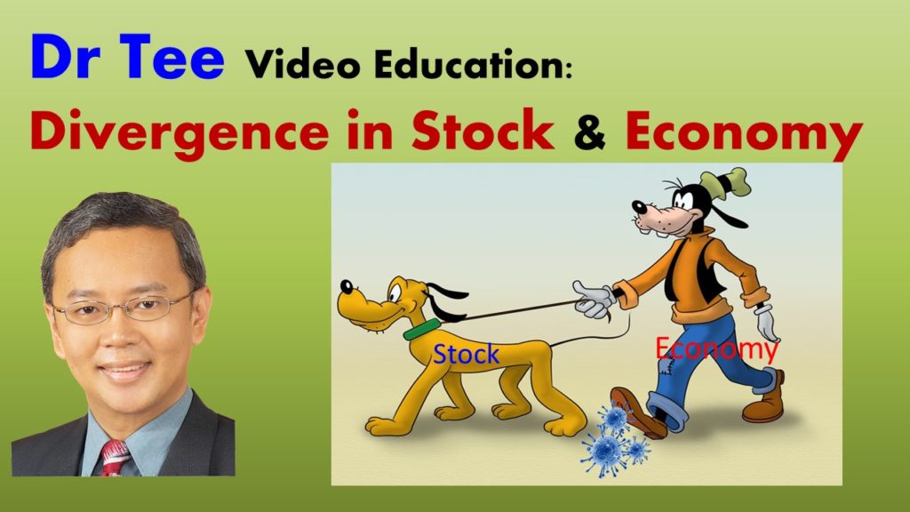 divergence of stock and economy